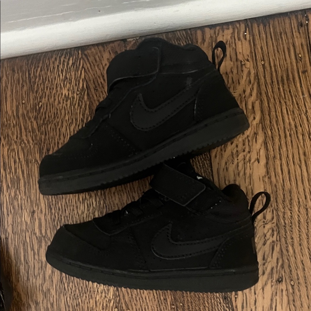 Nike Kids All-Black Sneakers